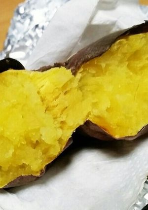 おうちで　石焼き芋風焼きイモ-レシピのメイン写真
