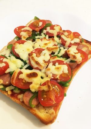 すぐ作れちゃう☆簡単ピザトースト-レシピのメイン写真
