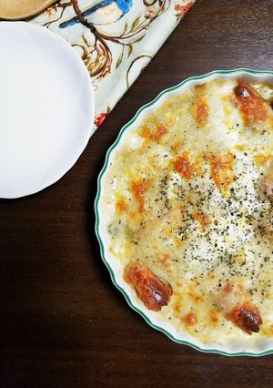 小麦粉なしのホワイトソースでグラタン!-レシピのメイン写真