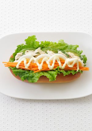 チキンとアボカドのサラダサンド-レシピのメイン写真