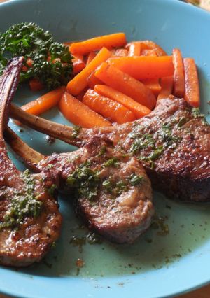 イギリス料理♪骨つきラム肉のハーブ焼き-レシピのメイン写真
