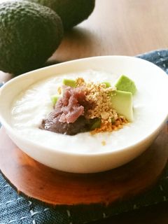 アボカドとあんこのヨーグルト♡-レシピのメイン写真