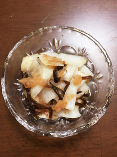 大根の梅塩昆布和え-レシピのメイン写真