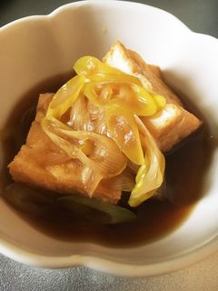 簡単!厚揚げで揚げだし豆腐風☆-レシピのメイン写真