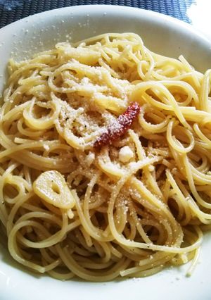 シンプルイズベスト☆にんにく生姜パスタ-レシピのメイン写真