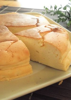 米粉で♪あっさり軽いチーズスフレ-レシピのメイン写真