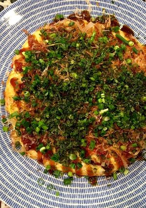 【簡単ダイエット】豆腐でお好み焼き♡-レシピのメイン写真