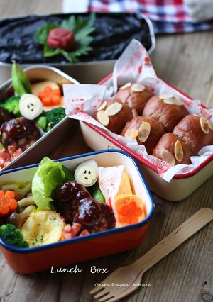 牛乳パックでお弁当箱ぴったりちぎりパン♪-レシピのメイン写真