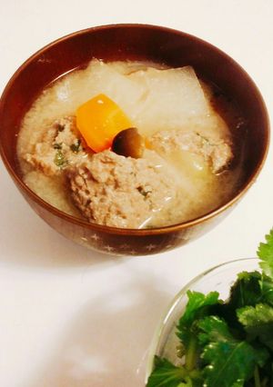 粕汁★鰯のつみれ★簡単-レシピのメイン写真