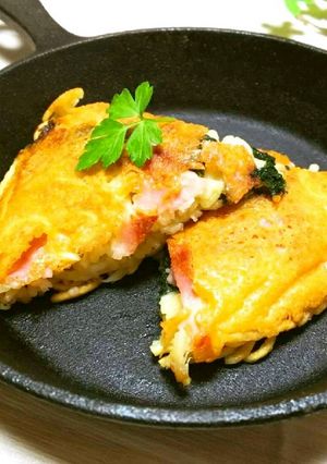 ◆ゆず胡椒風味♪焼きそばのガレット-レシピのメイン写真