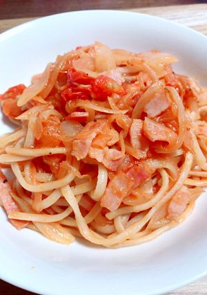 フレッシュトマトナポリタン(*･ω･*)-レシピのメイン写真