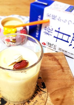 甘酒プリン-レシピのメイン写真