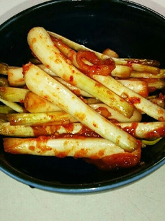 簡単‼島らっきょうキムチ♪-レシピのメイン写真