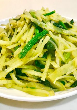 簡単！節約！じゃがれん草のバターソテー-レシピのメイン写真