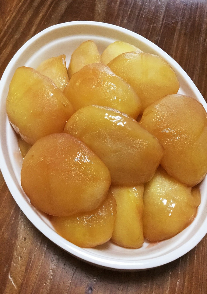 材料３つ 簡単 美味しい 焼きリンゴ-レシピのメイン写真
