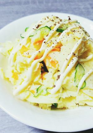 絶品♡シンプル しっとりポテトサラダ-レシピのメイン写真