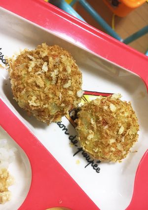幼児食♡揚げない簡単ポテトコロッケ♡-レシピのメイン写真