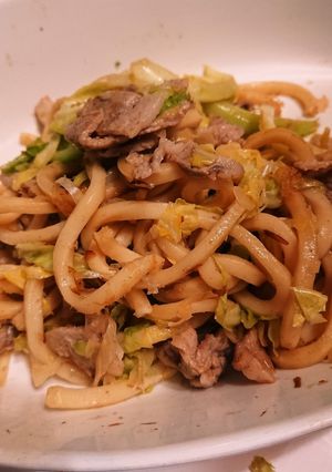 調味料簡単 焼うどん-レシピのメイン写真