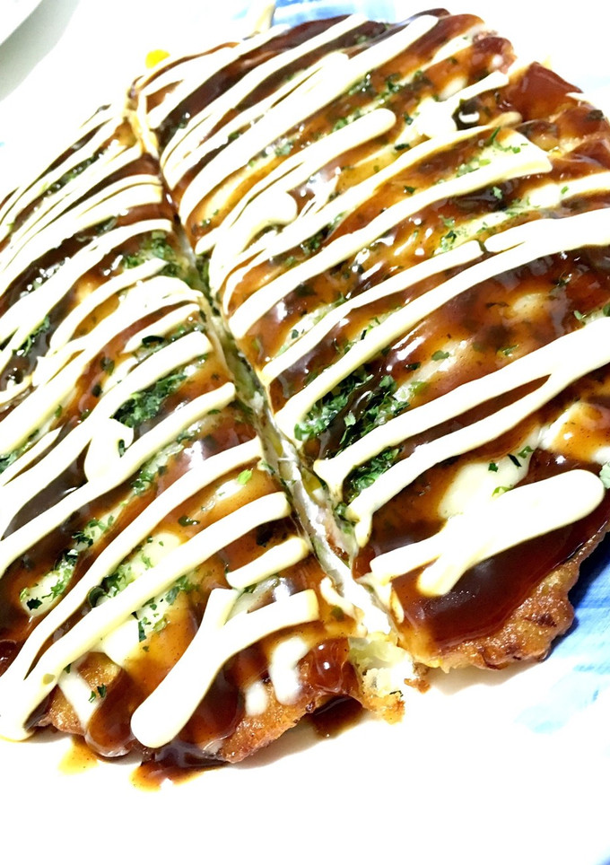 もちもちーず極お好み焼き-レシピのメイン写真