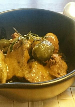 鶏レバーとオリーブのローズマリー風味-レシピのメイン写真