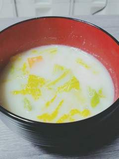 牛乳味噌汁☆洋風味噌汁-レシピのメイン写真