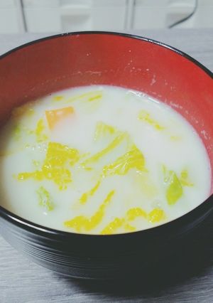 牛乳味噌汁☆洋風味噌汁-レシピのメイン写真