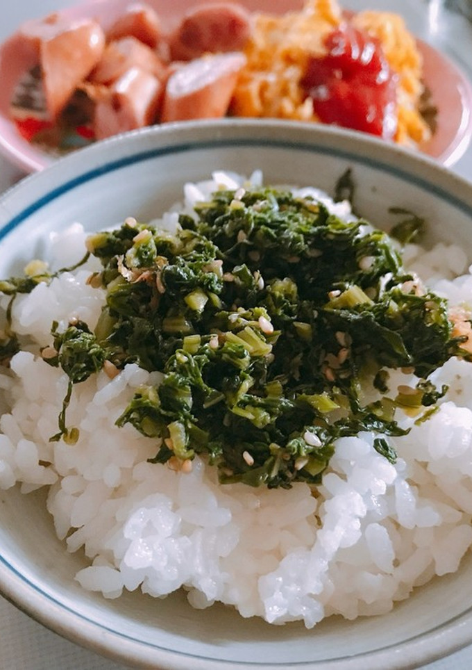 ❋ 野沢菜の油炒め-レシピのメイン写真