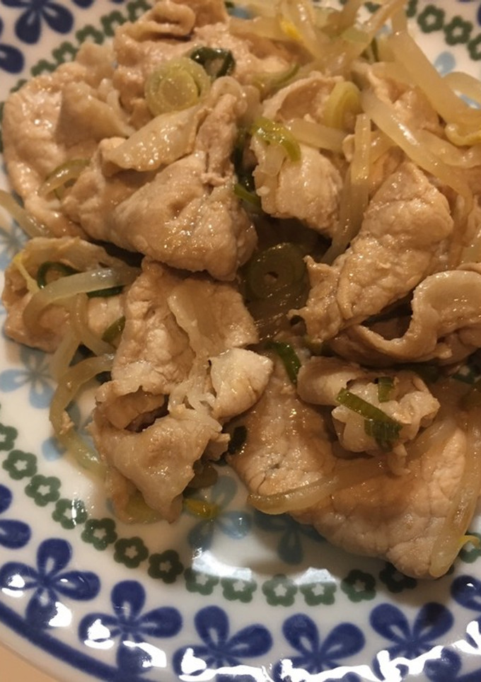 簡単＊豚肉ともやしのポン酢炒め＊-レシピのメイン写真