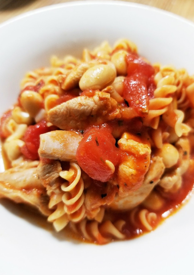 鶏肉と大豆のトマト煮-レシピのメイン写真