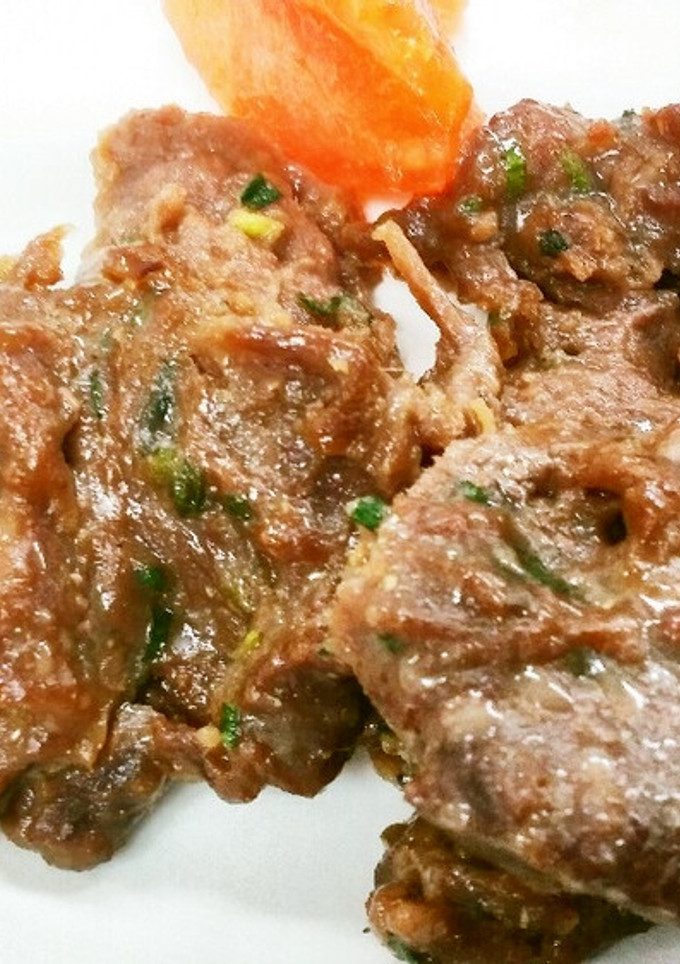 牛薄切り肉の山椒焼き-レシピのメイン写真