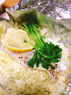 白身魚洋風ホイル蒸し-レシピのメイン写真
