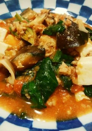 具だくさんなトマト麻婆豆腐♪-レシピのメイン写真
