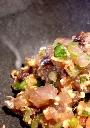 5分でできる鯵(あじ)のなめろう-レシピのメイン写真