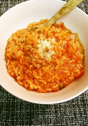 白菜トマトリゾット-レシピのメイン写真