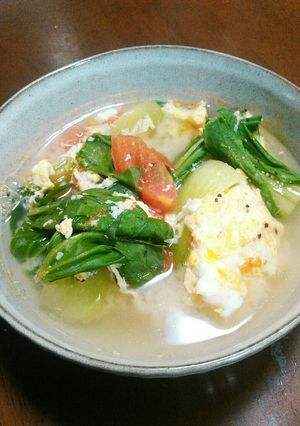 これはおいしい♪簡単♪酒粕の中華スープ-レシピのメイン写真