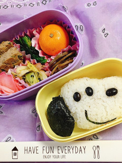 戌年スタート!スヌーピー弁当-レシピのメイン写真