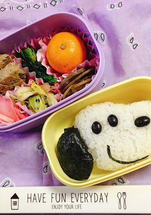 戌年スタート！スヌーピー弁当-レシピのメイン写真