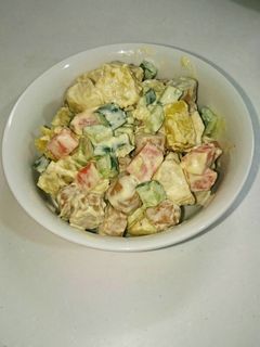 【簡単】ほっこりおいもの温野菜サラダ☆-レシピのメイン写真