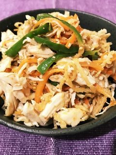 切り干し大根とささみの韓国風バンバンジー-レシピのメイン写真