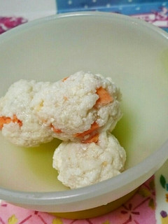 ふわふわ♪マグロの豆腐だんご♪-レシピのメイン写真