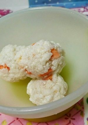 ふわふわ♪マグロの豆腐だんご♪-レシピのメイン写真