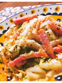 白菜と塩昆布のシーザーサラダ-レシピのメイン写真