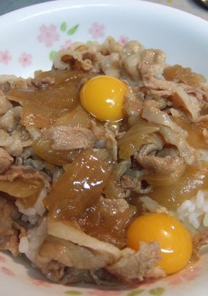 豚丼　麺つゆ　隠し味に蜂蜜入れたよ。　-レシピのメイン写真