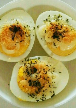 トースターで焼マヨゆで卵-レシピのメイン写真