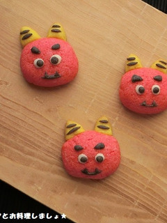 簡単★オニのデコクッキー-レシピのメイン写真