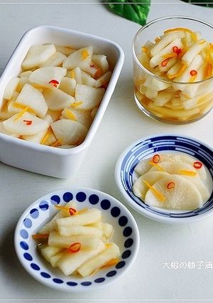 パリポリ止まらない！ 大根の柚子漬け-レシピのメイン写真