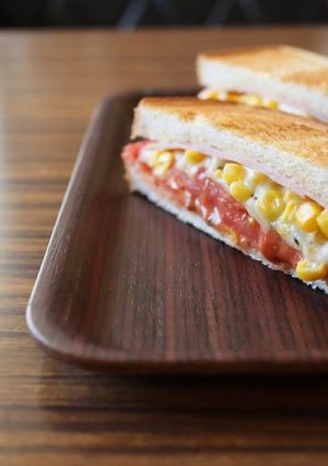 ［ピザトースト ホットサンド ］-レシピのメイン写真
