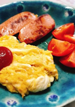✿ 朝食に チーズスクランブル-レシピのメイン写真