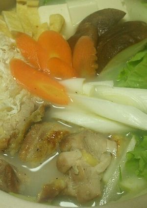 残りご飯で京都風白い鳥鍋-レシピのメイン写真