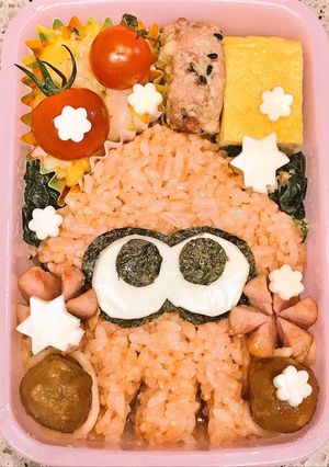 スプラトゥーン キャラ弁-レシピのメイン写真